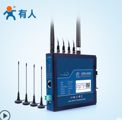 lora集中器 无线网关自组网全网通有人私有协议USR-LG220